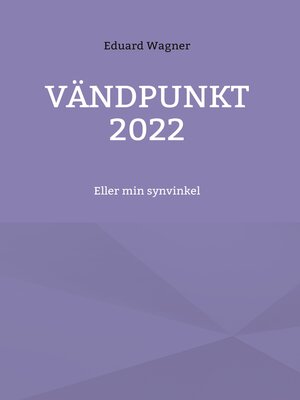 cover image of Vändpunkt 2022